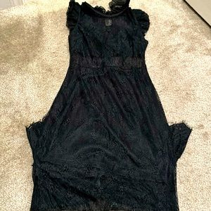 Vici black lace dress